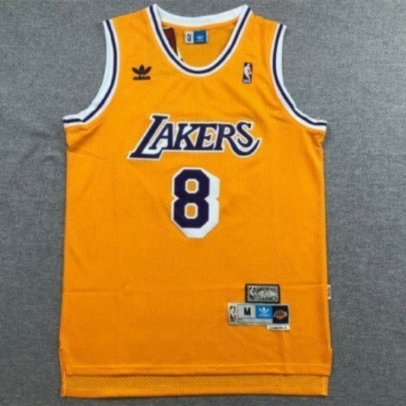 lakers yellow jersey